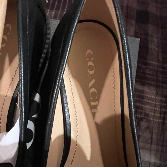 BNIB Coach Leah Loafer in Black leather size 8.5 - Picture 7 of 9